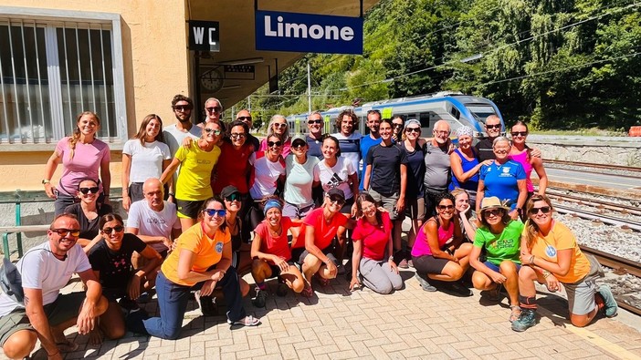 Terminata la Imperia-Limone a piedi: Bellotti "Esperienza bellissima, non una semplice camminata"