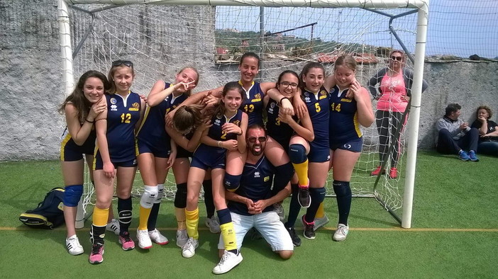 Gli atleti e i tecnici dell'U.S. Caramagna alla festa patronale di San Bartolomeo Apostolo a Caramagna Soprana