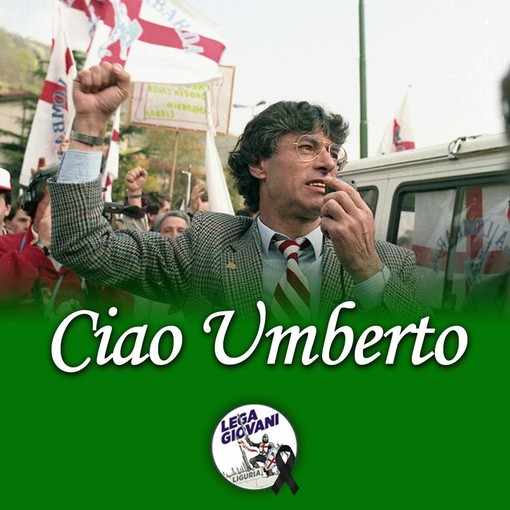 Morte Umberto Bossi, il cordoglio della Lega Giovani Liguria: "Gigante della politica italiana" Morte Umberto Bossi, il cordoglio della Lega Giovani Liguria: "Gigante della politica italiana"