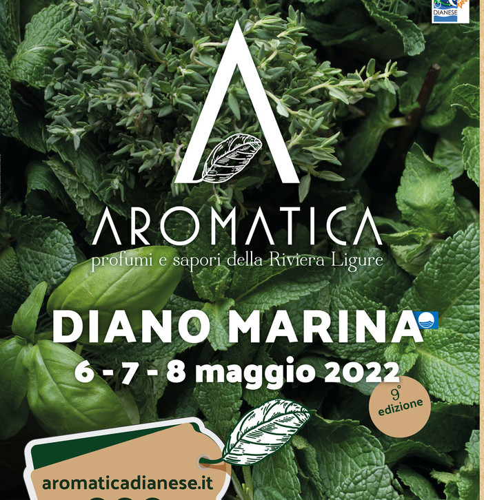 Diano Marina: si avvicina ‘Aromatica 2022’, la grande vetrina delle eccellenze della Riviera Ligure