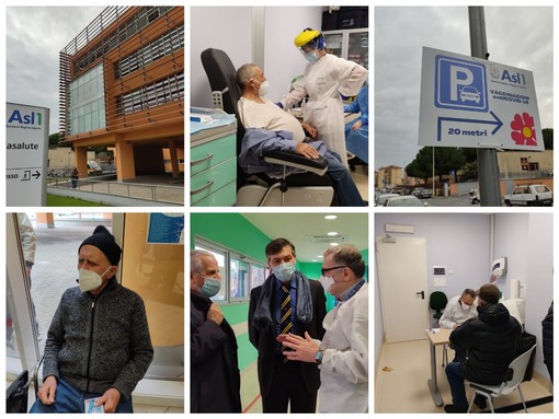 Imperia: "Aumentare giorni e ore e vaccinare anche gli accompagnatori degli anziani", ecco il piano per accelerare la campagna (foto e video)