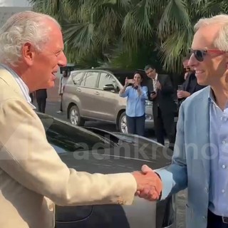 Pirelli e Ferrari insieme in India: "Qui l'Italia guarda al futuro" Pirelli e Ferrari insieme in India: "Qui l'Italia guarda al futuro"