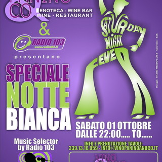 Sanremo: per la 'Notte Bianca della Moda', dj Set da 'Vino Panino &amp; Co'