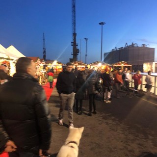 Nella foto gli assessori Oneglio e Gandolfo durante l'allestimento dello scorso anno Nella foto gli assessori Oneglio e Gandolfo durante l'allestimento dello scorso anno
