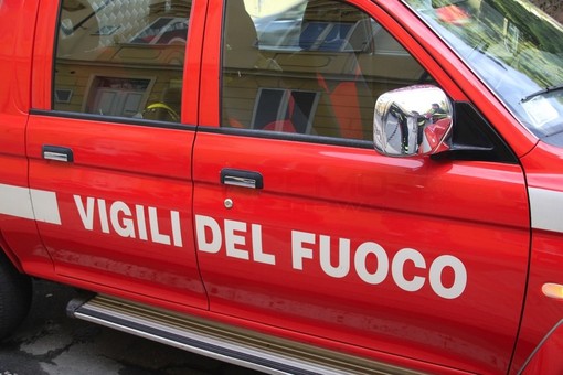 Serie di interventi dei Vigili del Fuoco: tubo del gas tranciato a Sanremo e 'sfiammata' a Bordighera