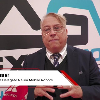 Fiere: Cossar (Neura Mobile Robots), 'personalizziamo prodotti secondo necessità cliente' Fiere: Cossar (Neura Mobile Robots), 'personalizziamo prodotti secondo necessità cliente'