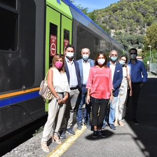 Elezioni regionali: da Olivetta San Michele, il candidato presidente Massardo "Una visione green della Cuneo-Ventimiglia per riportare i turisti"