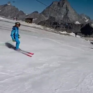 Sci, Federica Brignone torna in pista a Cervinia