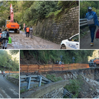 Montalto Carpasio: dopo il crollo, prevista per stasera la riapertura della strada Provinciale 548 Montalto Carpasio: dopo il crollo, prevista per stasera la riapertura della strada Provinciale 548