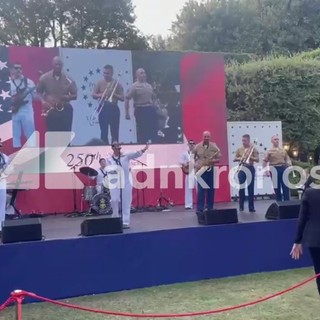 Usa, a villa Taverna a Roma i festeggiamenti per il 4 luglio