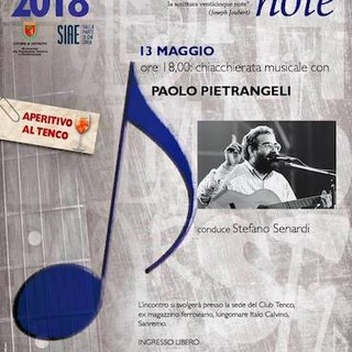 Sanremo: domani con il Club Tenco nuovo appuntamento con 'Venticinque Note', ospite il cantautore Paolo Pietrangeli Sanremo: domani con il Club Tenco nuovo appuntamento con 'Venticinque Note', ospite il cantautore Paolo Pietrangeli
