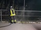 Riva Ligure, in fiamme rifiuti e un canneto: intervento dei vigili del fuoco (foto)