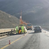 Viadotto Uveghi, scatta lo stop ai mezzi pesanti sui percorsi alternativi Viadotto Uveghi, scatta lo stop ai mezzi pesanti sui percorsi alternativi