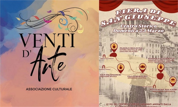 Nuova associazione culturale a Ventimiglia, 'Venti d'arte' partecipa alla Fiera di San Giuseppe (Foto) Nuova associazione culturale a Ventimiglia, 'Venti d'arte' partecipa alla Fiera di San Giuseppe (Foto)
