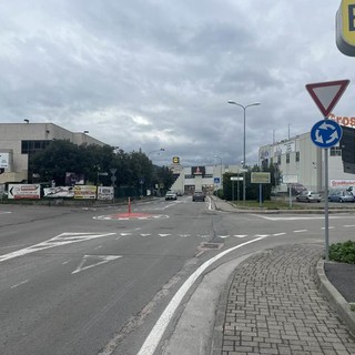 Nell’immagine il tratto interessato dai lavori Nell’immagine il tratto interessato dai lavori