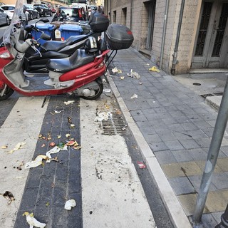 Sanremo: "Via Martiri nel degrado alle 8 del mattino" (Foto)