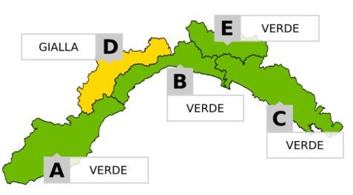 Meteo: domani piogge e neve sulla nostra regione, risparmiata in parte la provincia di Imperia Meteo: domani piogge e neve sulla nostra regione, risparmiata in parte la provincia di Imperia