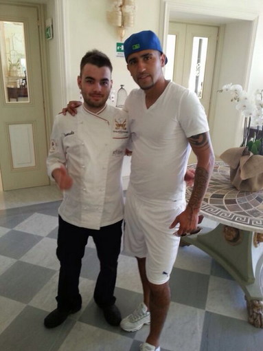 Vidal durante una visita a Sanremo il 12 novembre scorso Vidal durante una visita a Sanremo il 12 novembre scorso