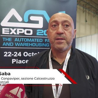 Fiere: Saba (Conpaviper), 'ad Agv Expo per sottolineare centralità pavimentazioni in logistica automatizzata' Fiere: Saba (Conpaviper), 'ad Agv Expo per sottolineare centralità pavimentazioni in logistica automatizzata'