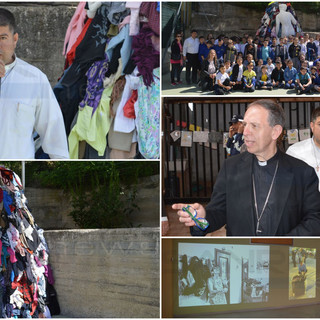 Ventimiglia: la Venere degli stracci di Pistoletto arriva alle Gianchette, Don Rito "Un simbolo di integrazione, dentro quei vestiti è passato ognuno di noi” (Foto e Video)