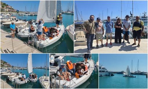 Vela senza barriere a Ventimiglia: al via la prima lezione per persone con disabilità (Foto e video) Vela senza barriere a Ventimiglia: al via la prima lezione per persone con disabilità (Foto e video)