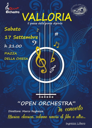 Prelà: sabato prossimo a Valloria, concerto dell'OpenOrchestra diretta Marco Reghezza Prelà: sabato prossimo a Valloria, concerto dell'OpenOrchestra diretta Marco Reghezza