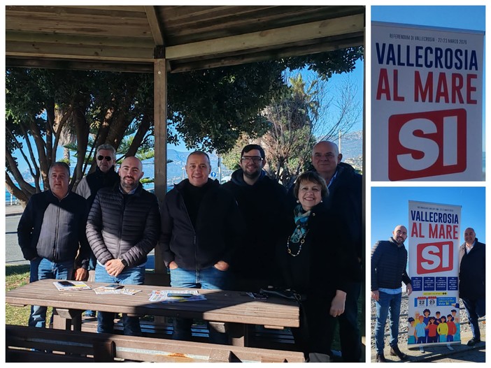 Identità e futuro, "perché votare Vallecrosia al mare": nasce il comitato del sì (Foto e video)