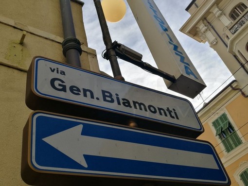 Bordighera, cambia la viabilità in via Generale Biamonti