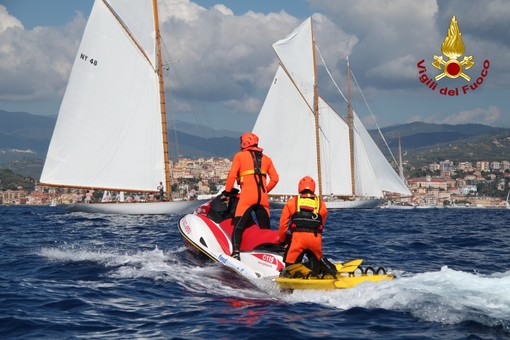 Bilancio dell'attività di soccorso acquatico dei VVFF dopo le ‘Vele d'Epoca’ e l'attivazione del presidio estivo di Sanremo (foto)