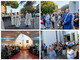 Vallecrosia, solenne processione per il patrono San Rocco lungo le vie cittadine (foto e video)