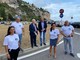 L'europarlamentare Carlo Fidanza con i candidati FdI alla frontiera di Ventimiglia, "Gestione immigrazione, sistema che fa acqua da tutte le parti"