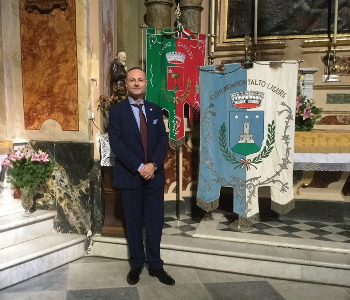 Il vicesindaco di Montalto Carpasio, Valerio Verda Il vicesindaco di Montalto Carpasio, Valerio Verda