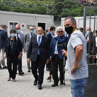 Ventimiglia: immigrazione e Campo Roya, il Prefetto Michele Di Bari "Terreno fertile per un'inversione di tendenza", il sindaco "Chiediamo intervento definitivo" (Foto e Video)