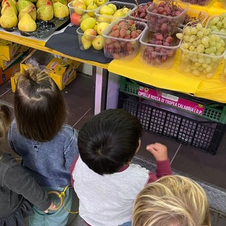 Sanremo, i bambini del nido d’infanzia “Villa Peppina” in visita al mercato annonario (foto) Sanremo, i bambini del nido d’infanzia “Villa Peppina” in visita al mercato annonario (foto)