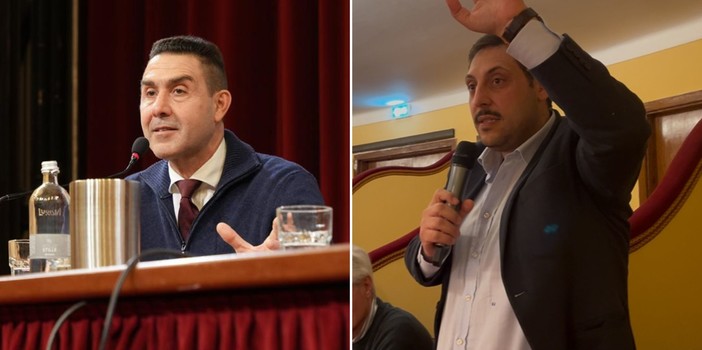 Sanremo, il confronto Vannacci-Quesada infiamma il Teatro del Casinò. Il segretario Dem: "È il campione mondiale di retromarcia" (Foto e video) Sanremo, il confronto Vannacci-Quesada infiamma il Teatro del Casinò. Il segretario Dem: "È il campione mondiale di retromarcia" (Foto e video)