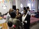 Ventimiglia: Cécile Kyenge a colloquio con le donne ospiti del centro di accoglienza della parrocchia di San Rocco Ventimiglia: Cécile Kyenge a colloquio con le donne ospiti del centro di accoglienza della parrocchia di San Rocco