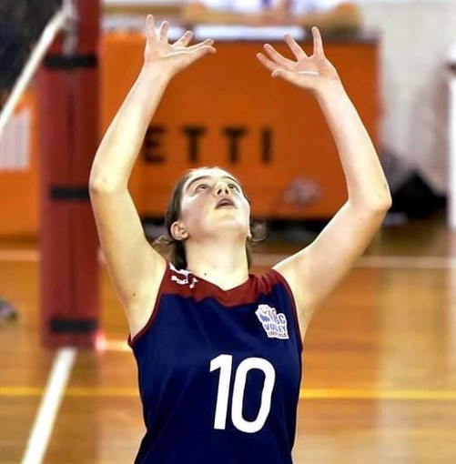 Benedetta Coppa al palleggio: solo 13 anni ed esordio in Serie D con la NSC Imperia Benedetta Coppa al palleggio: solo 13 anni ed esordio in Serie D con la NSC Imperia