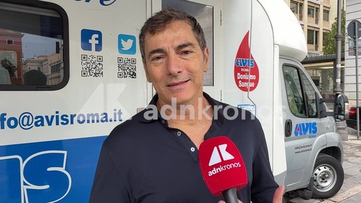 Emergenza sangue, Marco Liorni alla raccolta Avis-Adnkronos: "Atto di altruismo" Emergenza sangue, Marco Liorni alla raccolta Avis-Adnkronos: "Atto di altruismo"