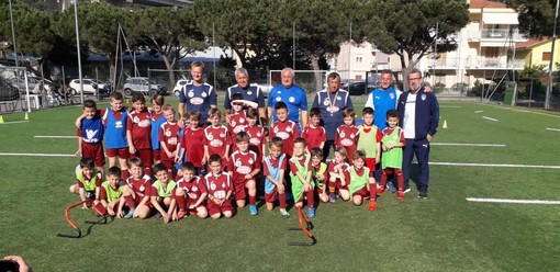 Calcio, visita della Figc alla Polisportiva Vallecrosia Academy (foto)