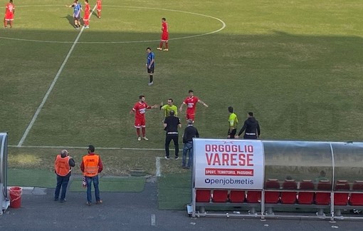 Fine gara drammatico tra Varese e Imperia, parla l'allenatore neroazzurro: "Picchiato con un pugno e una bottigliata in testa" Fine gara drammatico tra Varese e Imperia, parla l'allenatore neroazzurro: "Picchiato con un pugno e una bottigliata in testa"