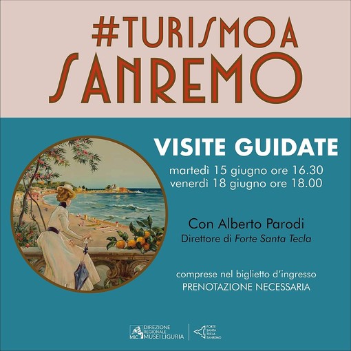 Sanremo: alla mostra #turismoaSanremo, due visite guidate con il Direttore del Forte Santa Tecla Sanremo: alla mostra #turismoaSanremo, due visite guidate con il Direttore del Forte Santa Tecla