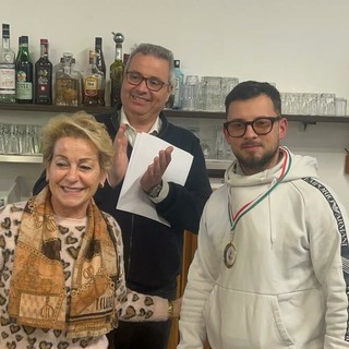 Il vincitore Alban Toska