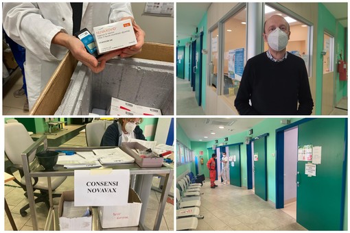 Buona la prima nell'imperiese per il vaccino 'Novavax', Mela (Asl 1): "È un'arma in più contro il covid. Ha il 90% di protezione verso la malattia grave" (video) Buona la prima nell'imperiese per il vaccino 'Novavax', Mela (Asl 1): "È un'arma in più contro il covid. Ha il 90% di protezione verso la malattia grave" (video)