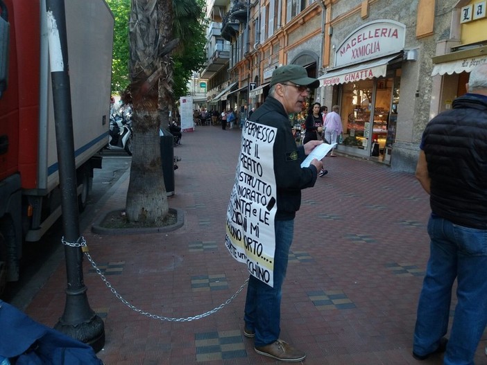 Ventimiglia: proroga allo sfratto per Vincenzo Mercurio: “Solo una pezza ma nessuna soluzione concreta”