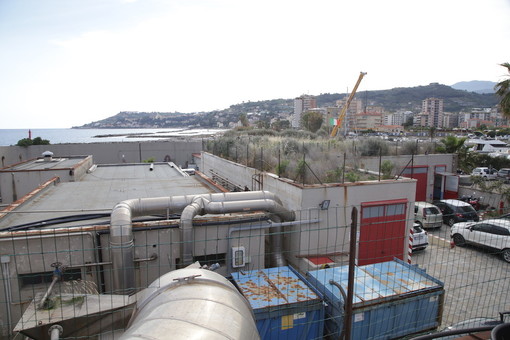 L'impianto depuratore di Riva Ligure