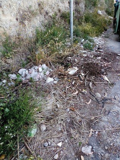 Ventimiglia, rifiuti abbandonati all'isola ecologica in via alle Ville: la segnalazione di un nostro lettore (foto) Ventimiglia, rifiuti abbandonati all'isola ecologica in via alle Ville: la segnalazione di un nostro lettore (foto)