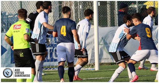 Calcio, Virtus Sanremese travolgente: 4-1 al Golfo Dianese e primato consolidato