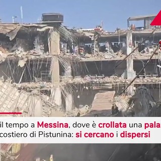 Messina, si cercano dispersi dopo crollo palazzina Messina, si cercano dispersi dopo crollo palazzina