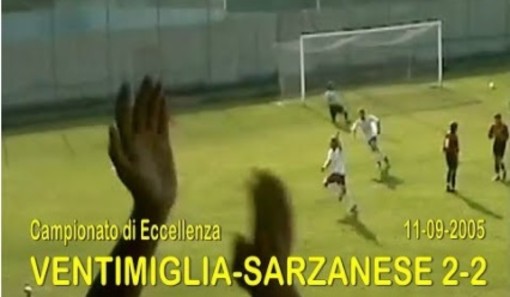 Ventimiglia Calcio Amarcord. Il pari 2-2 con la Sarzanese, prima giornata dell'Eccellenza 2005-06 (VIDEO)