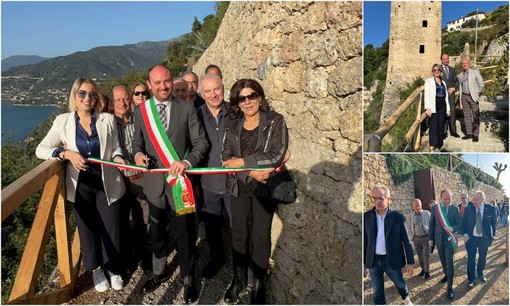 Riqualificato sentiero trascurato da anni, Ventimiglia inaugura la via Iulia Augusta (Foto e video) Riqualificato sentiero trascurato da anni, Ventimiglia inaugura la via Iulia Augusta (Foto e video)